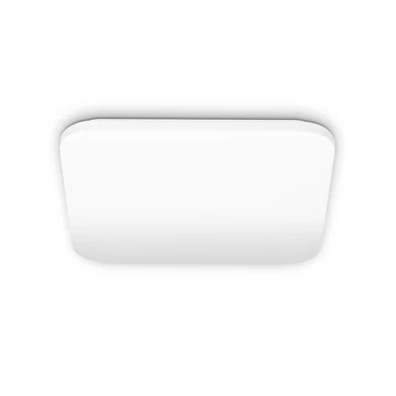 Videx Nata 48 W-os 480x480 mm négyzet alakú natúr fehér mennyezeti lámpa IP44-es védettségű; fürdő, fürdőszobai lámpa