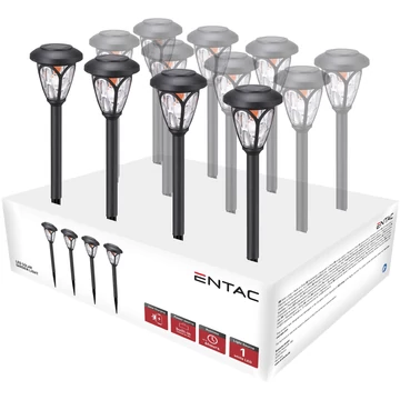 Entac Kerti Szolár Lámpa 400mm Műanyag 1 LED 12/kínáló