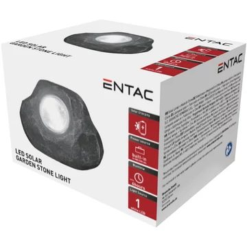 Entac Kerti Szolár Lámpa Kő Műanyag 1 LED