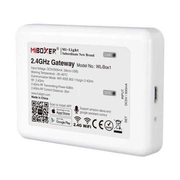MiBoxer WIFI Box DC5V Micro USB 2,4 GHz
