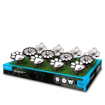 Modee Lighting LED Szolár Napelemes Dekor Lámpa DS001 (12db/display)