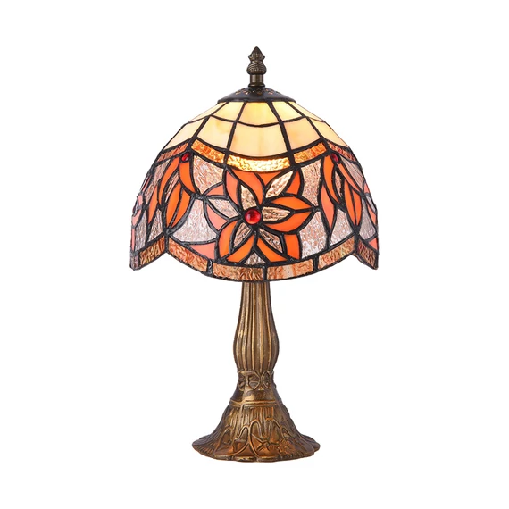 TIFFANY XXI asztali lámpa E14/40W Ø20cm