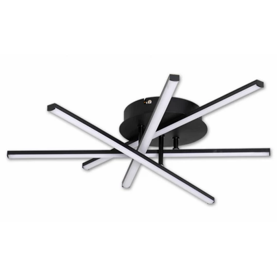 MasterLED Modena Rivera 35 W-os átm.50 cm natúr fehér fekete LED mennyezeti lámpa