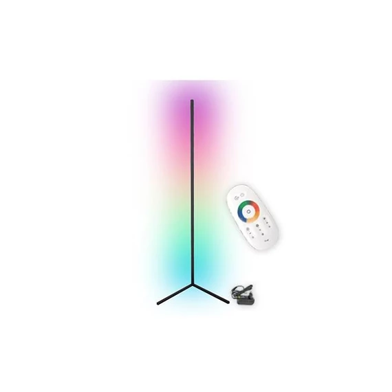 MasterLED RGB 140 cm-es  fekete színű állólámpa