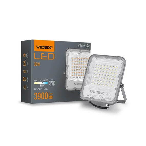 Videx Davis 30 W-os 5000K  3 900lm  LED reflektor