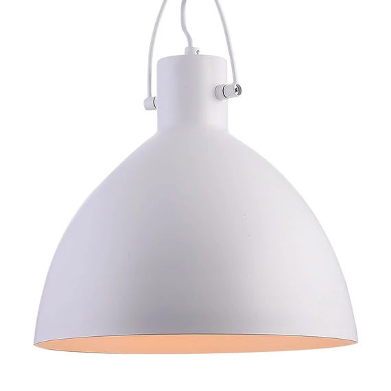 ANDROS függeszték 1xE27/40W Ø30cm ↕119cm matt fehér