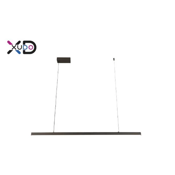 MasterLED XD XUDO 27W-os  120 cm-es fekete színű függesztett mennyezeti lámpa