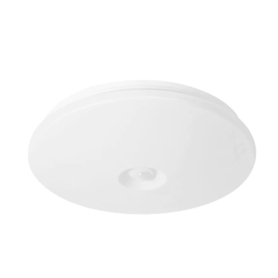 EcoLight LED 24 W-os 380 mm  beépí­tett mozgásérzékelős  kerek  fehér mennyezeti lámpa IP44-es védettségű
