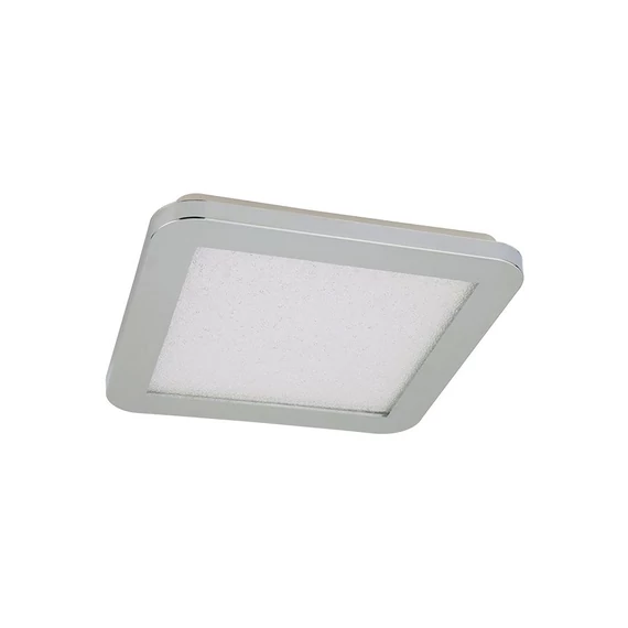 MADRAS LED mennyezet lámpa 18W/1300lm 4000K 30x30cm IP44 króm