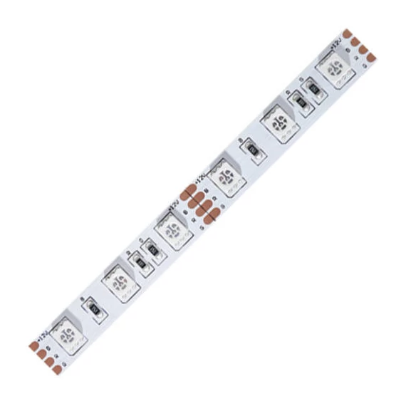 LED szalag beltéri 12V, 14,4W, 60LED, RGB színváltós