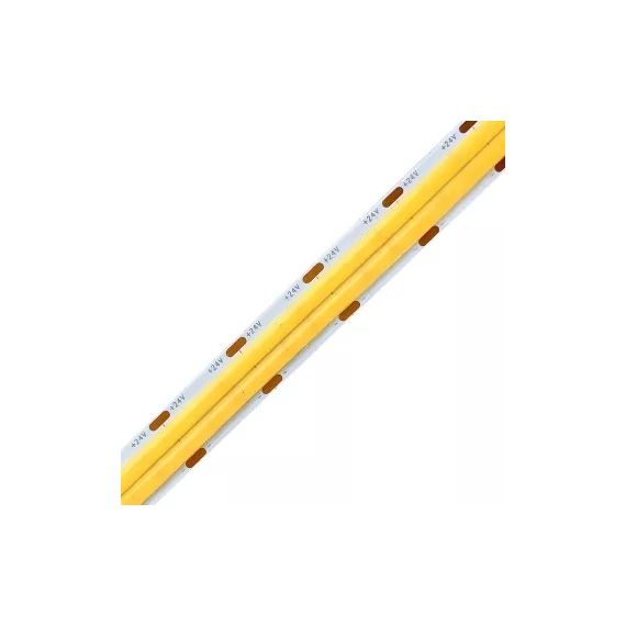 LED Szalag beltéri 24V, 18 Watt, 12 mm COB/600 LED, ~1620 Lumen, 4000-4500K (napfény fehér)