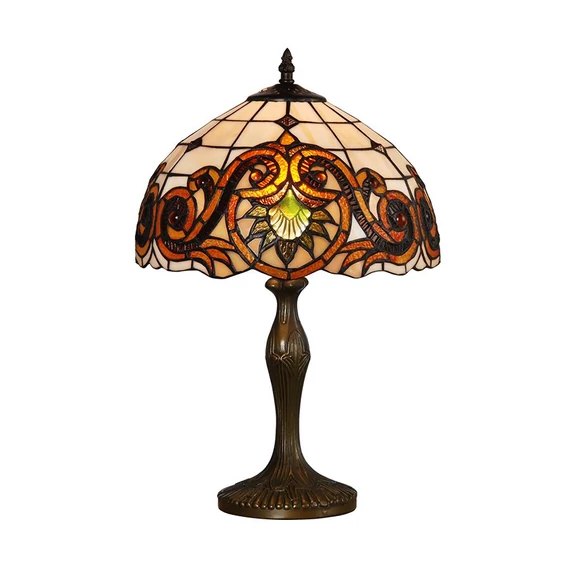 TIFFANY asztali lámpa 1xE27/60W Ø30cm