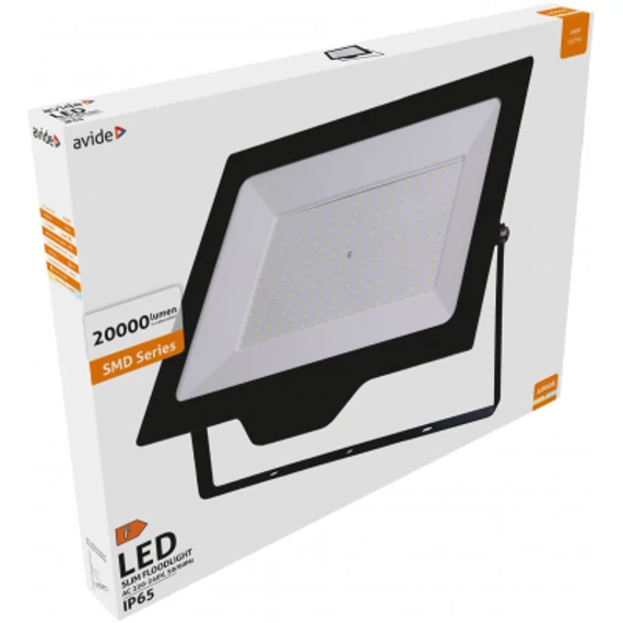 Avide LED Reflektor Slim SMD 200W NW 4000K