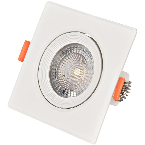 Avide LED Beépíthető Spot 38° Négyzetes 5W CW 6400K