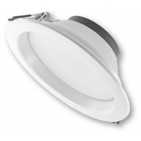 Avide LED Downlight Kerek IP44 12W 1400lm WW 3000K; fürdő, fürdőszobai lámpa