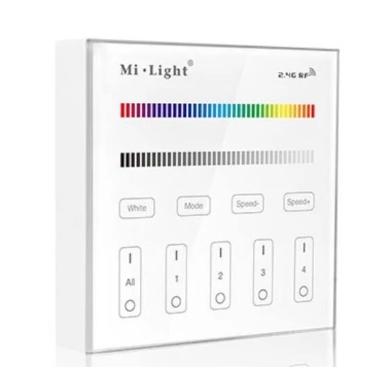 MiBoxer RGBW LED 4 Zónás Smart Panel Távirányító