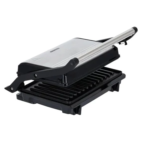 Grill És Panini Sütő - Rozsdamentes, Tapadásmentes, 1000 W