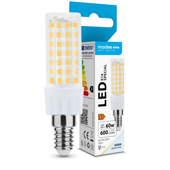 Modee Lighting LED Izzó Special Ceramic 6W E14 360° 6000K (600 lumen) ERP