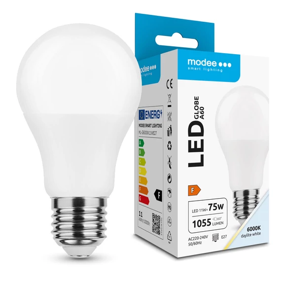 Modee Lighting LED Izzó Globe A60 11W E27 200° 6000K (1055 lumen) ERP