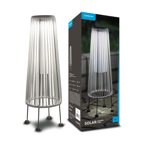 Modee Lighting LED Szolár Napelemes Lámpás LT004 (H48x17x17cm)