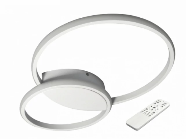 MasterLED Galaxis Phoenix 60 W-os  48x35 cm fehér LED távirányítós mennyezeti lámpa