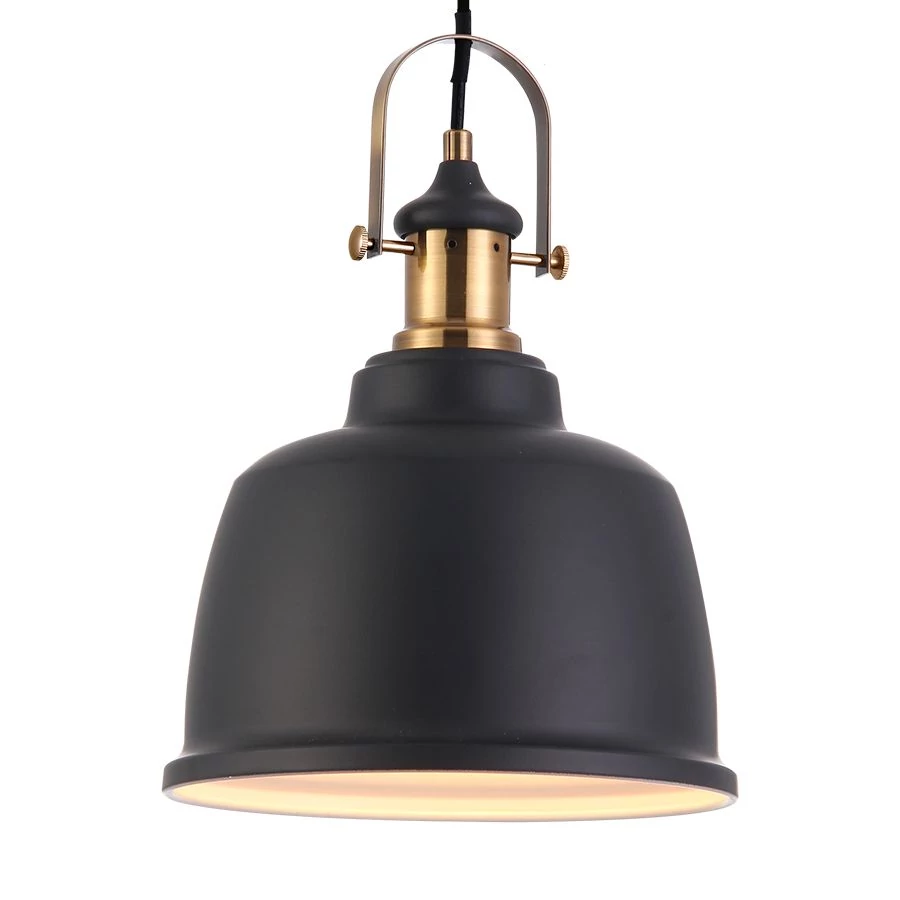 FAMOSA függeszték 1xE27/40W Ø22,5cm ↕117cm matt fekete