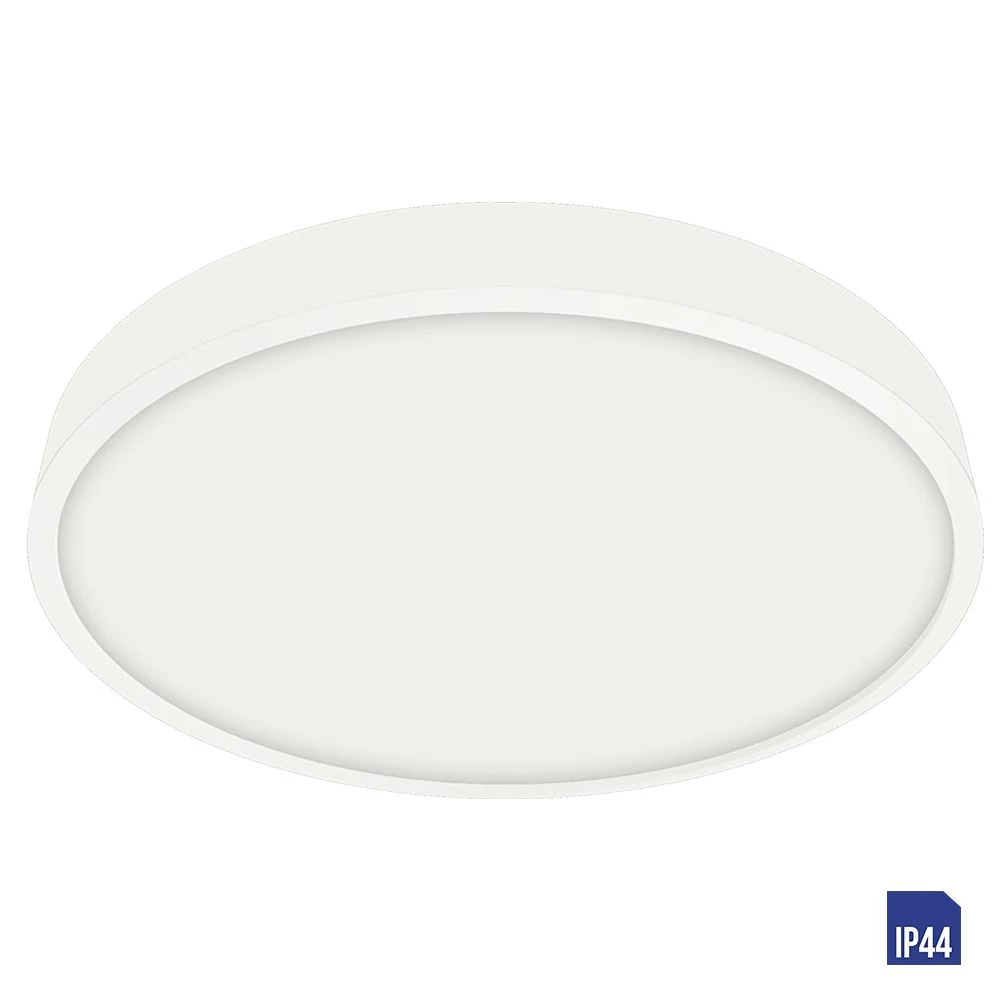 LENYS LED lámpatest 30W/2750lm 4000K Ø28cm IP44 fehér; fürdő, fürdőszobai lámpa