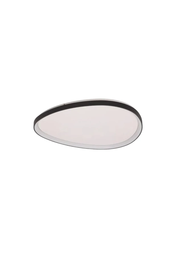 Stone Danube 36W-os 500x500mm  3000-6500K fekete szí­nű távirányí­tós mennyezeti lámpa