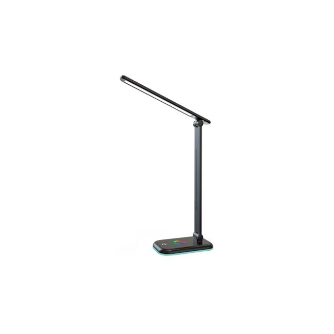 MasterLED Alma 12W-os  fekete asztali lámpa RGB + CCT