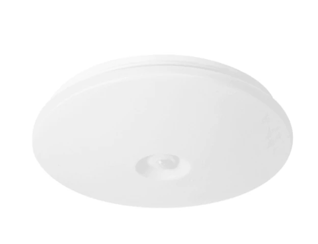 EcoLight LED 24 W-os 380 mm  beépí­tett mozgásérzékelős  kerek  fehér mennyezeti lámpa IP44-es védettségű