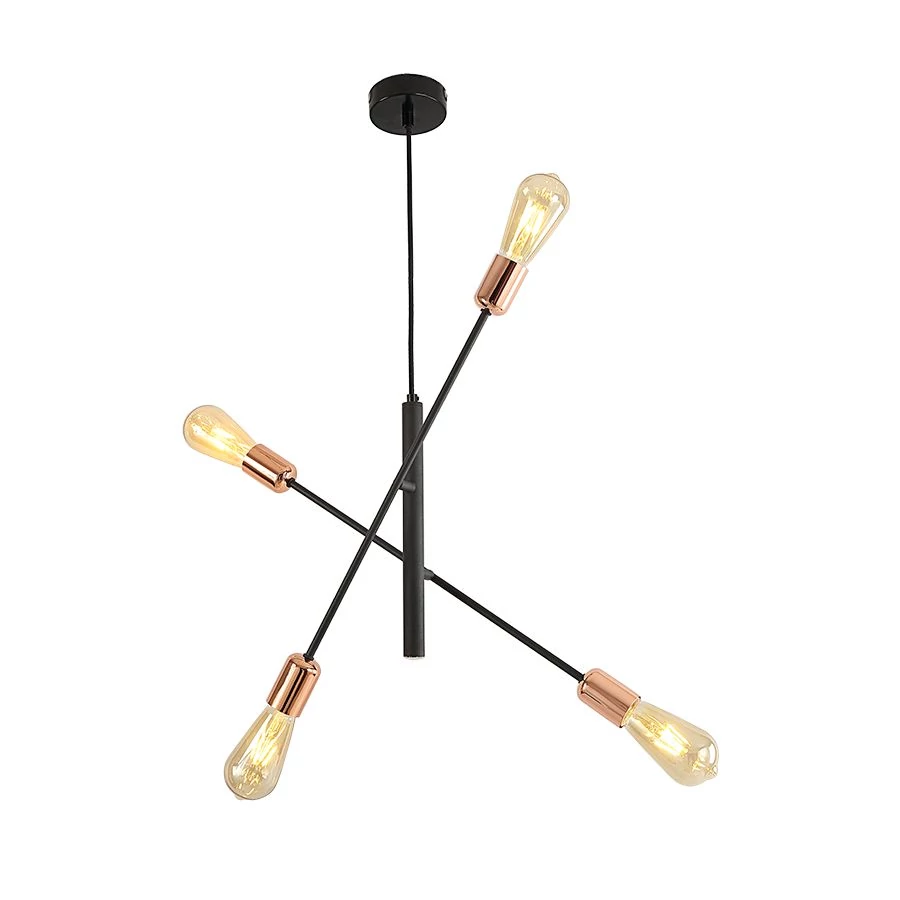DARIA függeszték/4 E27/40W Ø58,5cm ↕100cm