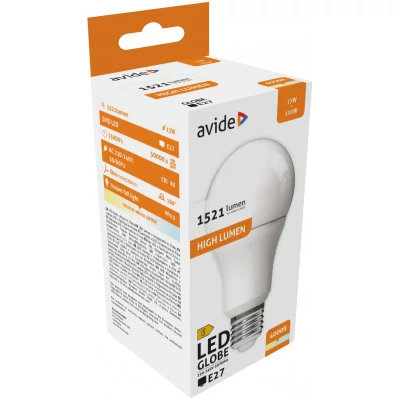 Avide LED Globe A60 13W E27 NW 4000K