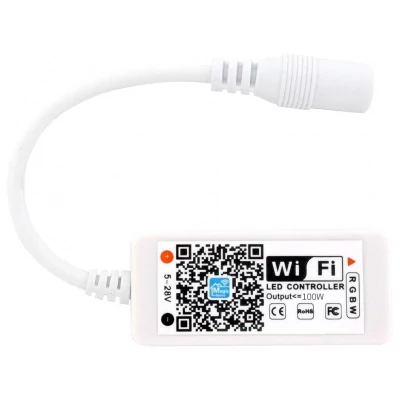 Avide LED Szalag 5-24V 100W RGB+W Mini WIFI-s Vezérlő