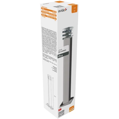 Avide kültéri álló lámpa Solana LED 1.5W NW 500mm IP44 Szatén Nikkel