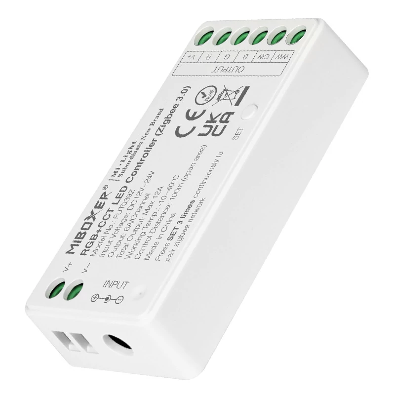 MiBoxer RGB+CCT Zigbee Vezérlő 12-24V 12A