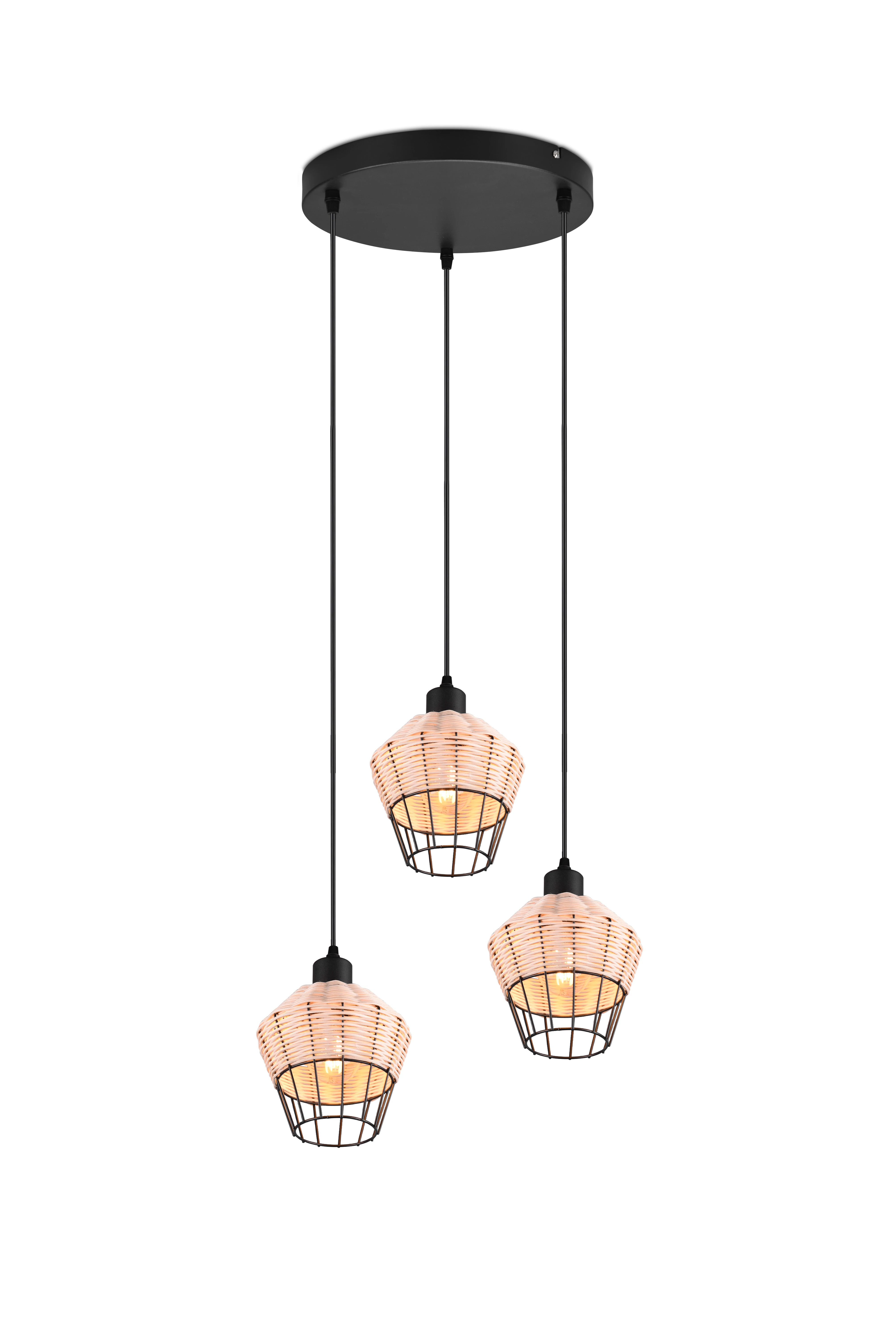 Trio R31263336 BORKA több ágú függeszték lámpa